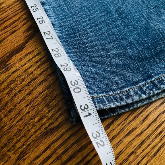 LRL Lauren Ralph Lauren Classic Straight Jeans Sz 4 Medium Wash - Picture 10 of 14